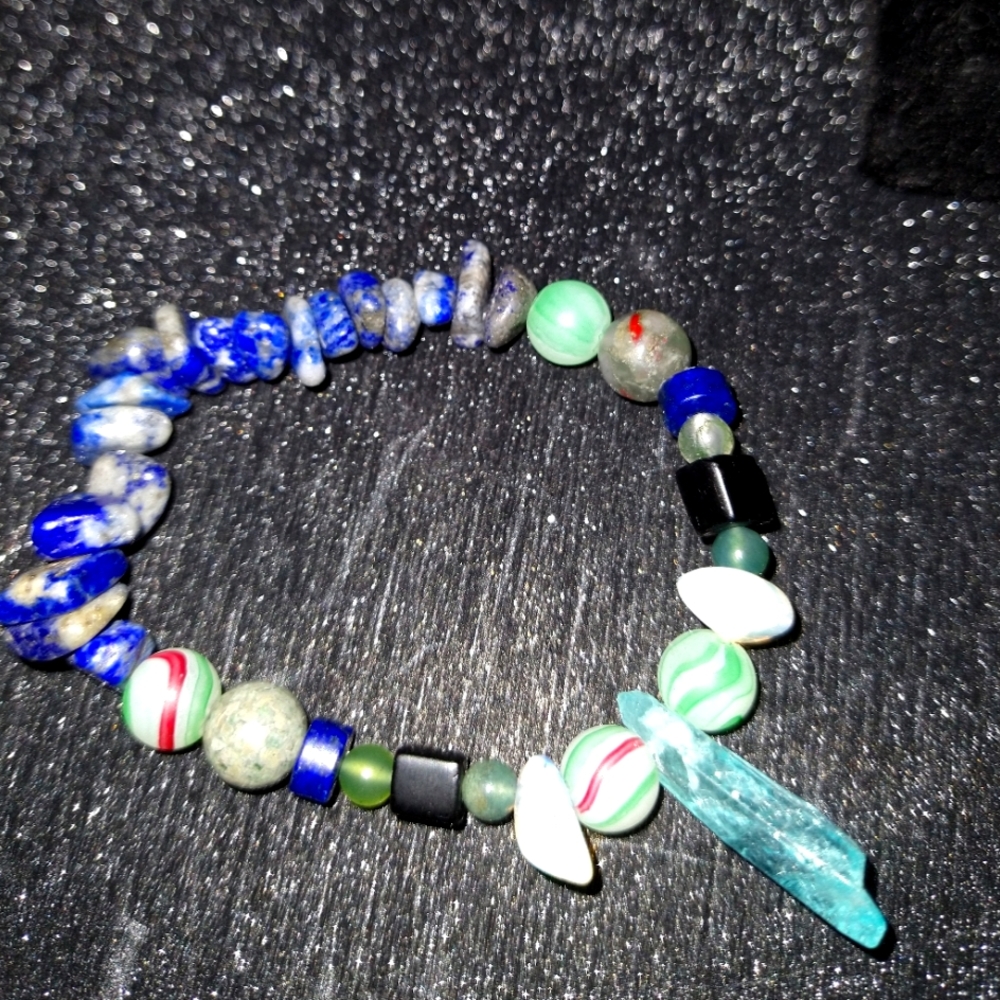 Handmade Lapis Lazuli Bracelet